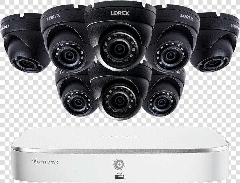 8 channel 2k Resolution Ip Security Camera System With   Ip Camera  HD Png DownloadTransparent PNG