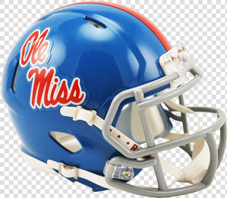 Mississippi Rebels Riddell Mini Speed Helmet   Ole Miss Helmet  HD Png DownloadTransparent PNG