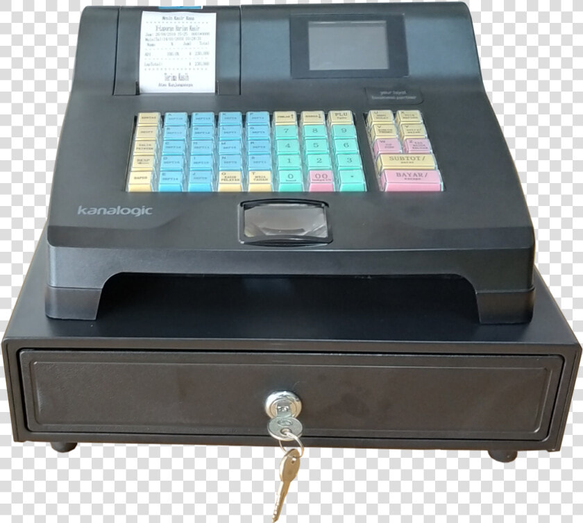 Cash Register Kanalogic Kcr 181sw   Harga Mesin Kasir Kanalogic  HD Png DownloadTransparent PNG