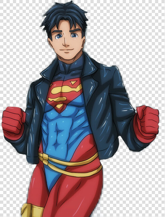 Superboy Sticker   Cartoon   Cartoon  HD Png DownloadTransparent PNG