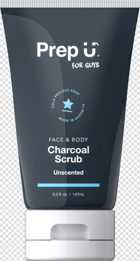 Face  amp  Body Charcoal Scrub  Unscented  HD Png DownloadTransparent PNG