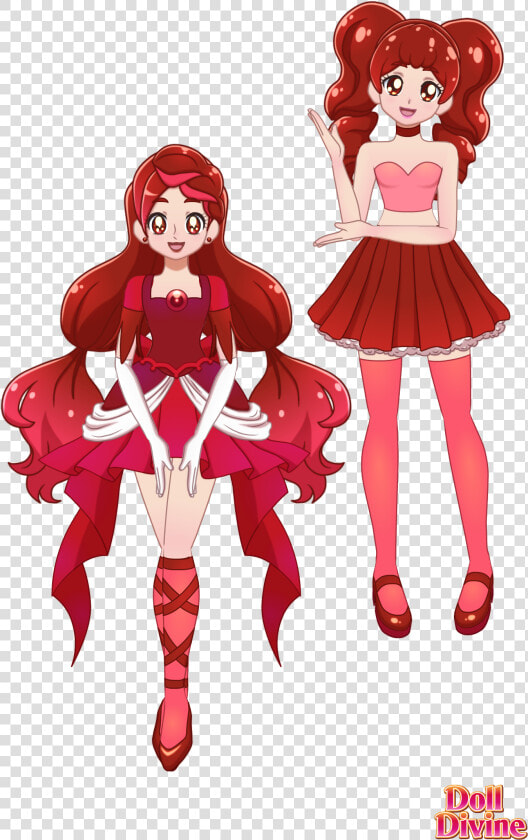 Fandom Of Pretty Cure Wiki   Cure Mermaid And Cure Scarlet  HD Png DownloadTransparent PNG