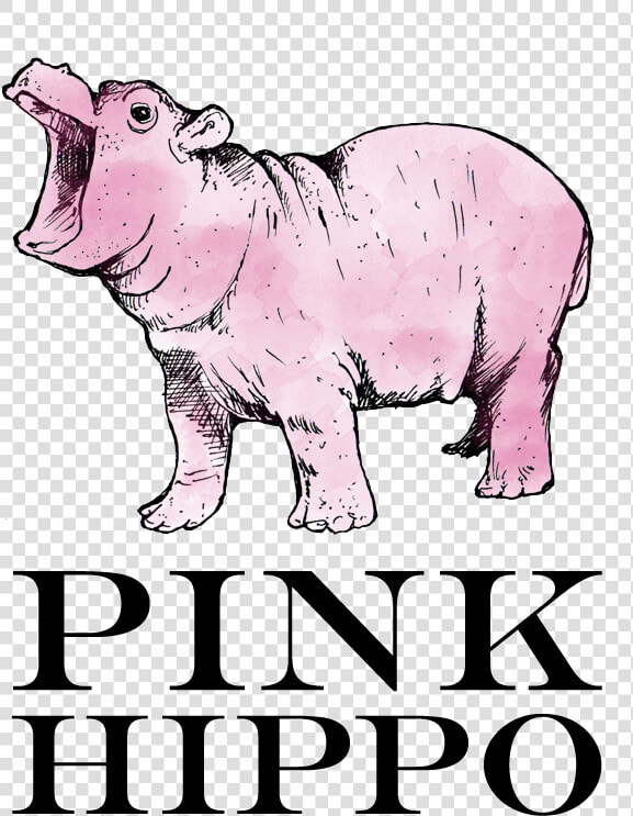 Pink Hippo Events   Logo  HD Png DownloadTransparent PNG