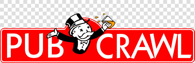 Our Very Fun Logo For The London Monopoly Board Pub   Monopoly Pub Crawl Logo  HD Png DownloadTransparent PNG