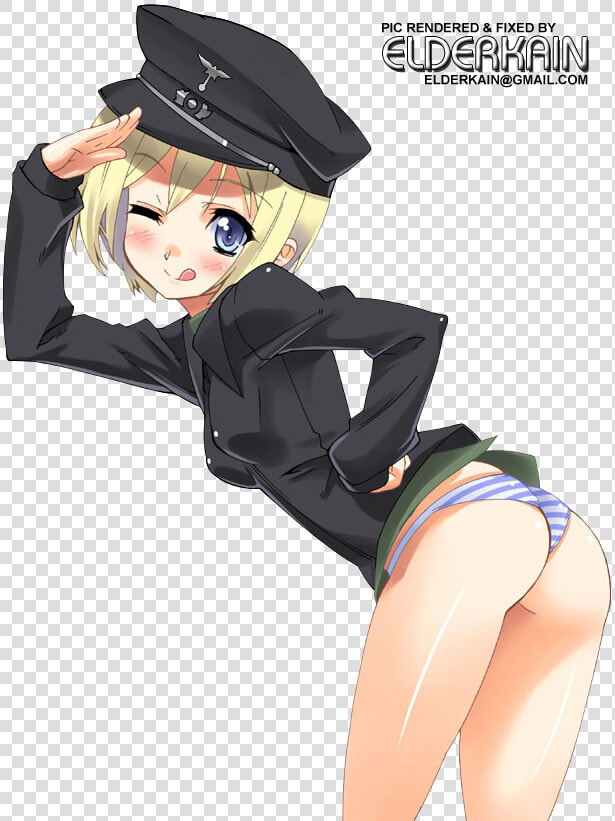 Strike Witches Erica Sexy  HD Png DownloadTransparent PNG