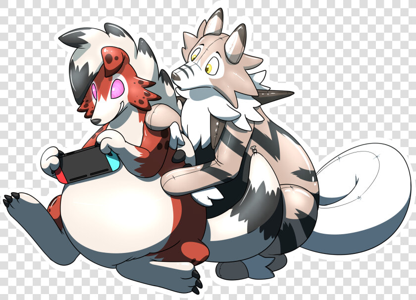 Lycanroc Inflation  HD Png DownloadTransparent PNG