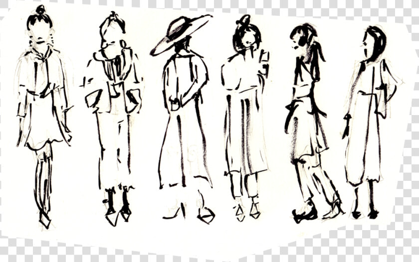 Fashion Sketches   Sketch  HD Png DownloadTransparent PNG