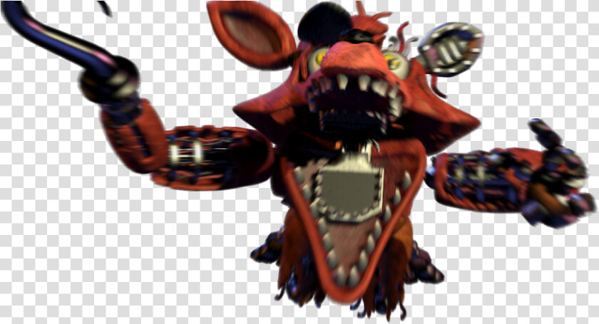 Five Nights At Freddy S 2 Five Nights At Freddy S 4   Fnaf 2 Withered Foxy Jumpscare  HD Png DownloadTransparent PNG