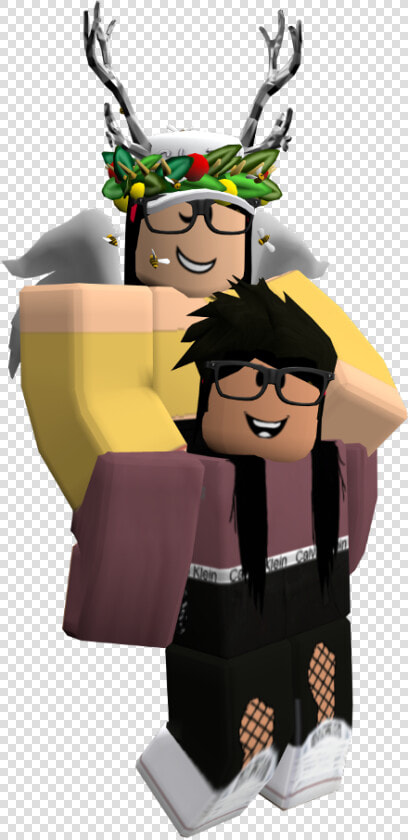 Here’s A Gfx I Made For My Collab Account   It’s On   Cute Roblox Gfx Transparent Background  HD Png DownloadTransparent PNG