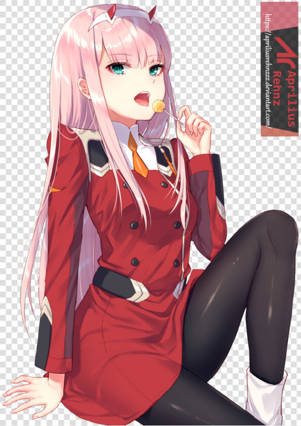 Zero Two 002 Transparent  HD Png DownloadTransparent PNG