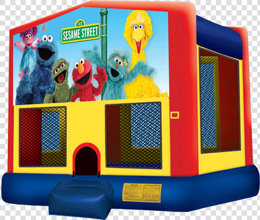 Sesame Street Elmo Bouncer   Pj Masks Bounce House  HD Png DownloadTransparent PNG