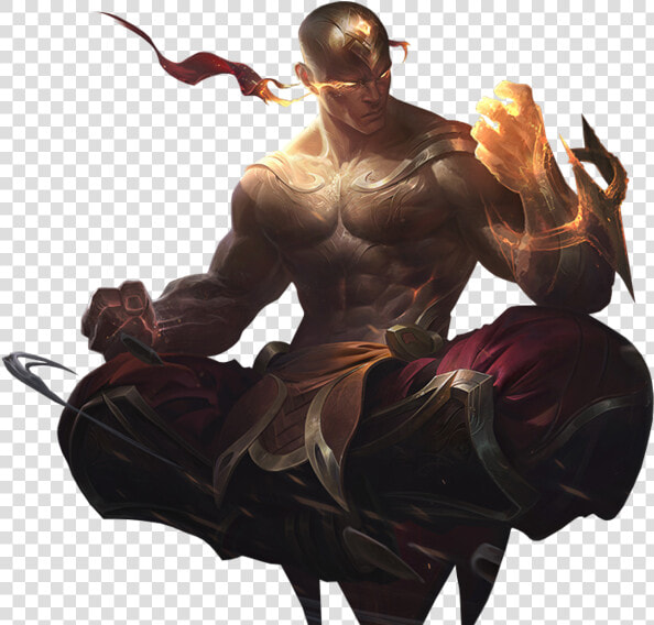 God Fist Lee Sin By Gameplayart db34d3h   Lee Sin Lol Png  Transparent PngTransparent PNG