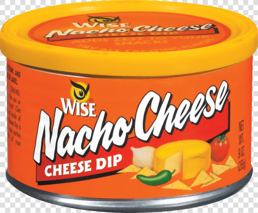 Nacho Cheese Canned Dip   Wise Potato Chips  HD Png DownloadTransparent PNG