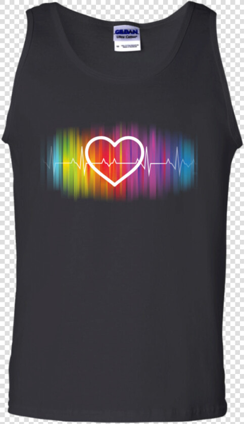 Rainbow Heart Pulse  HD Png DownloadTransparent PNG