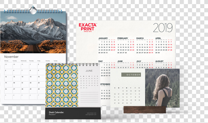 Exacta Print   Selected Calendars   Paper  HD Png DownloadTransparent PNG