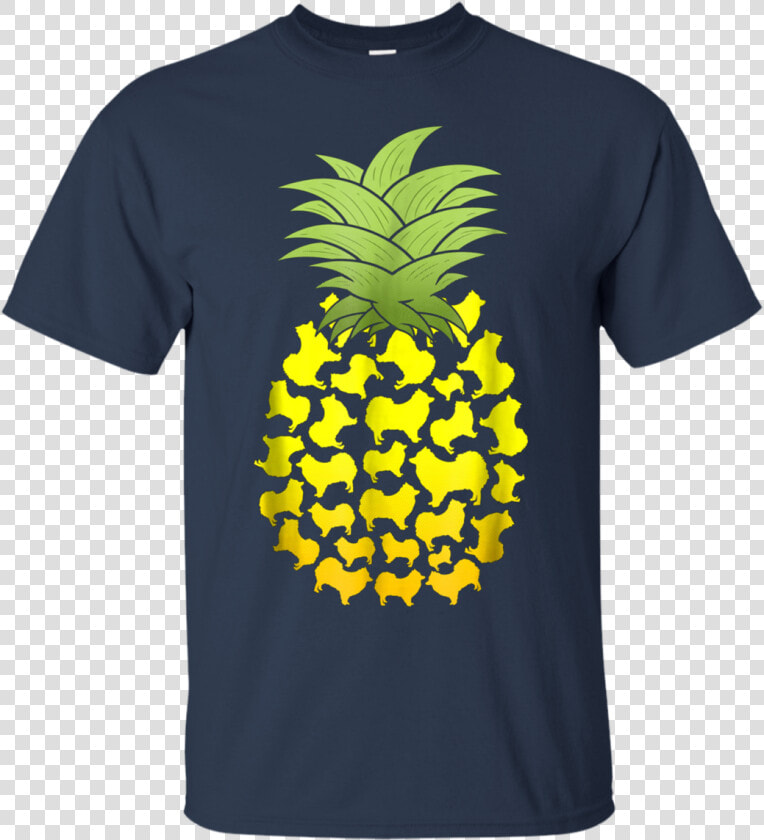 Tropical Pineapple Pomeranian T Shirt Pompom Pom Tumbleweed   September We Wear Teal  HD Png DownloadTransparent PNG