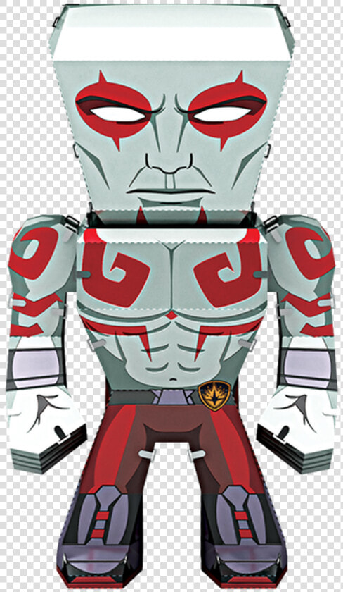 Metal Earth Guardians Of The Galaxy   Drax The Destroyer  HD Png DownloadTransparent PNG