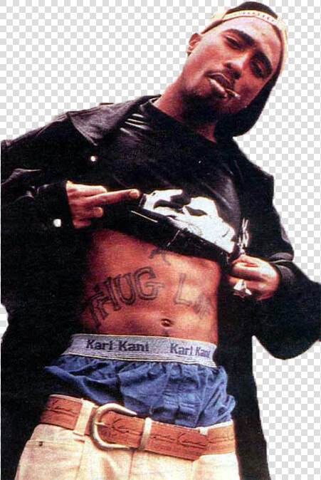 2pac Transparent Images   Karl Kani Underwear Tupac  HD Png DownloadTransparent PNG