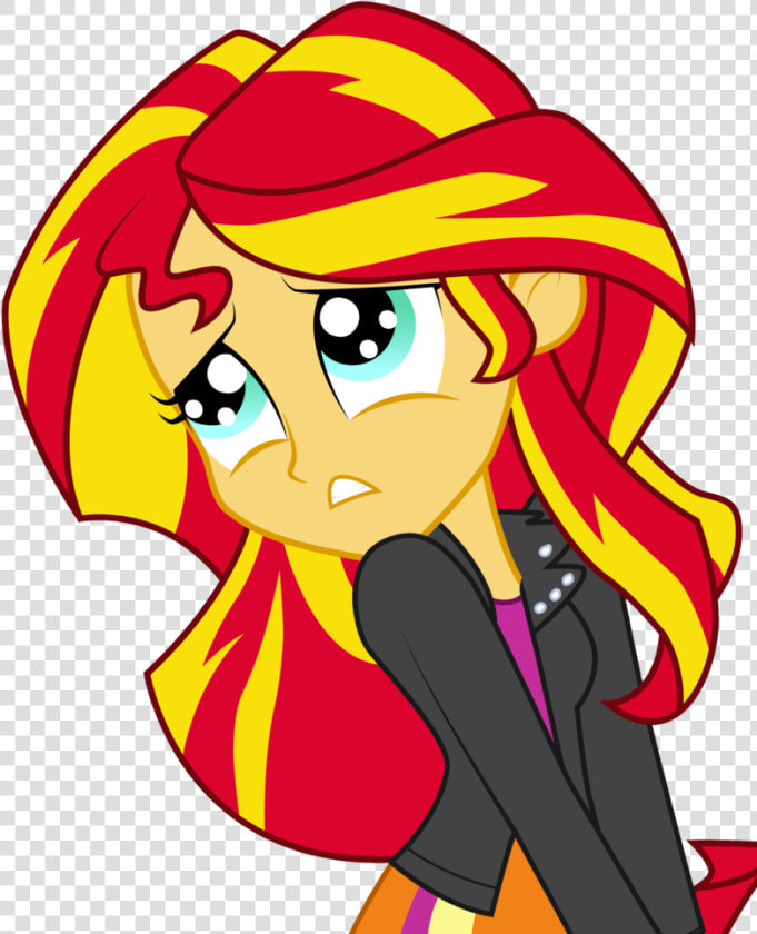 Sunset Shimmer Png Picture Library   Equestria Girls Sunset Shimmer Cute  Transparent PngTransparent PNG