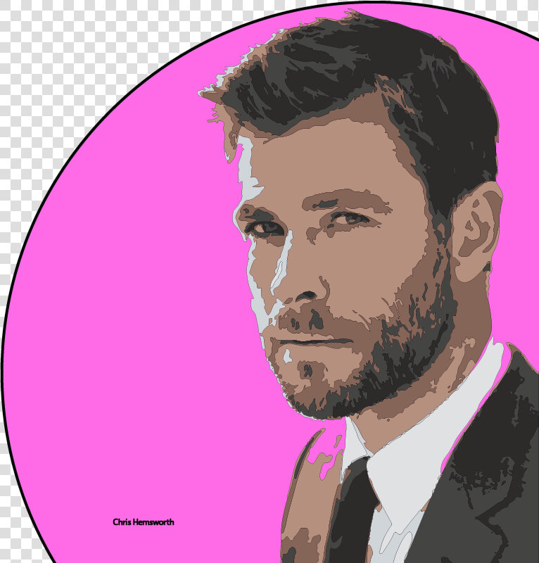 Chris Hemsworth Yasss Crop   Illustration  HD Png DownloadTransparent PNG