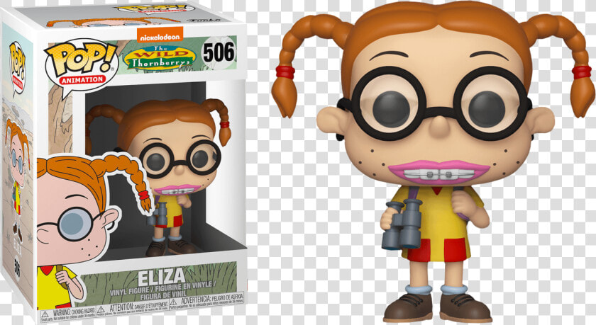 90 S Nickelodeon The Wild Thornberrys Eliza Thornberry   Funko Pop Wild Thornberrys  HD Png DownloadTransparent PNG