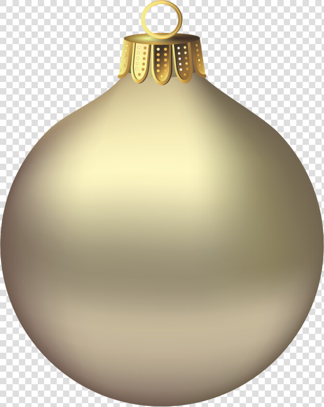 Transparent Christmas Gold Ornament Clipart   Transparent Christmas Ornaments Png  Png DownloadTransparent PNG