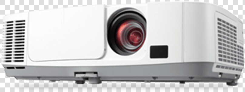 Nec Np 501x 5000 Lumen Installation Style Projector   Nec 4200 Lumen Projector  HD Png DownloadTransparent PNG