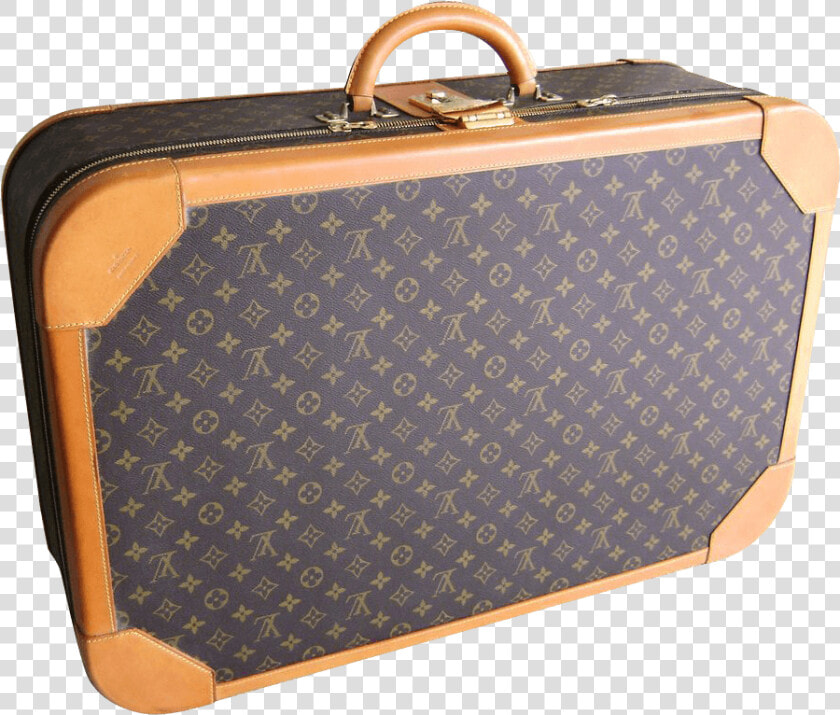 Vuitton Suitcase   Briefcase Transparent Background  HD Png DownloadTransparent PNG