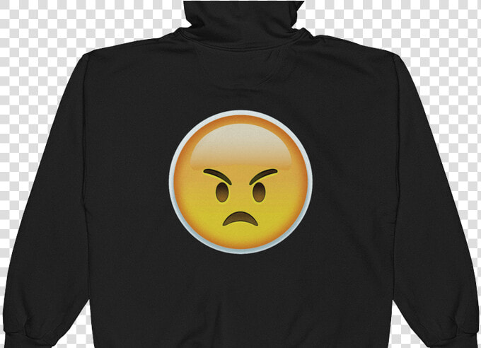 Emoji Zip Hoodie Angry Face Just Emoji   Astigmatismus  HD Png DownloadTransparent PNG