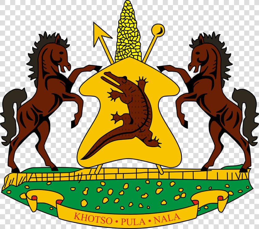 Coat Of Arms Of Lesotho  HD Png DownloadTransparent PNG