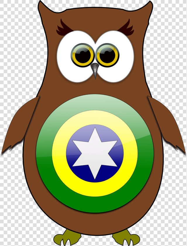 Free Owl Brazil Superhero Clipart Clipart And Vector   Owl Superhero Clipart  HD Png DownloadTransparent PNG