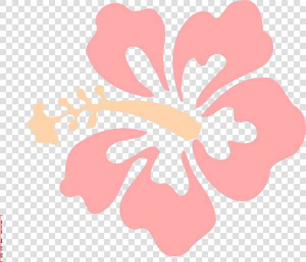 Pink Hibiscus Svg Clip Arts   Hibiscus Clipart  HD Png DownloadTransparent PNG