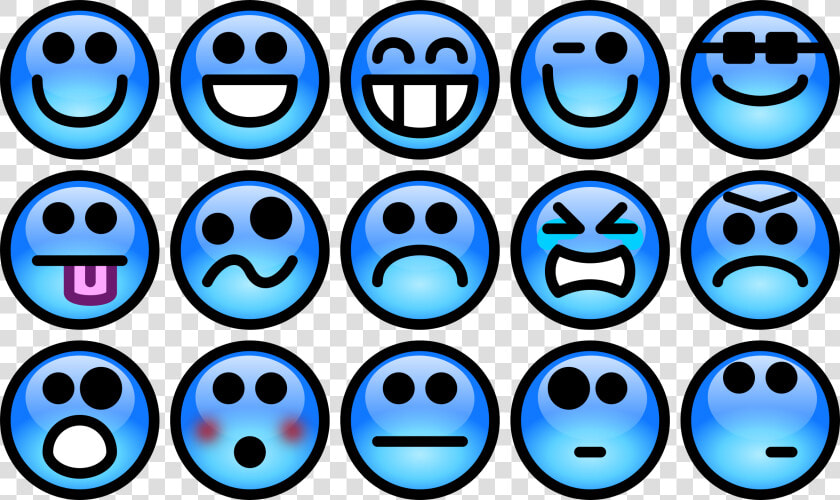 Glossy Smiley Set 1 Clip Arts   Smiley Face Clip Art  HD Png DownloadTransparent PNG