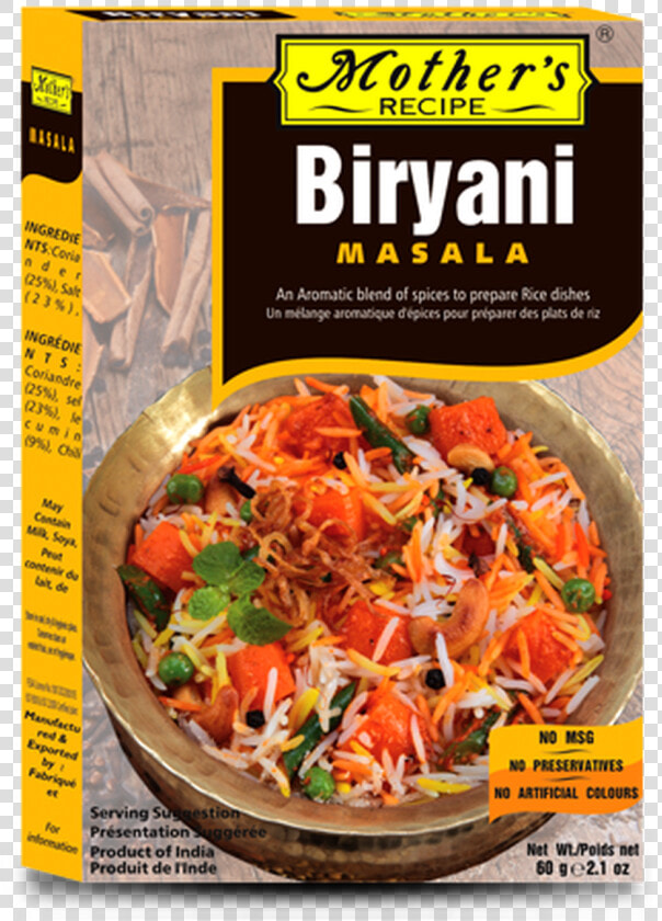 Biryani Masala 60gm  HD Png DownloadTransparent PNG