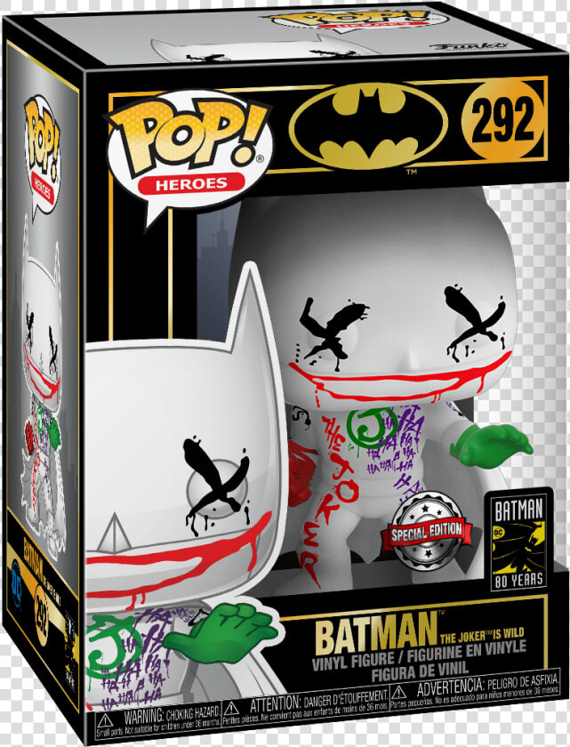 80th Anniversary Batman Pop  HD Png DownloadTransparent PNG