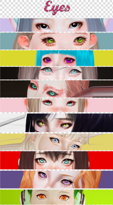 “ Some Of My Fav Eyes In The Game   Collage  HD Png DownloadTransparent PNG