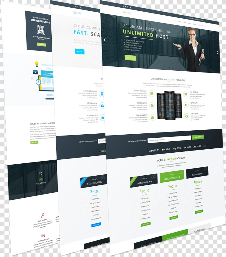 Joomla Hosting Template   Free Joomla Hosting Template  HD Png DownloadTransparent PNG