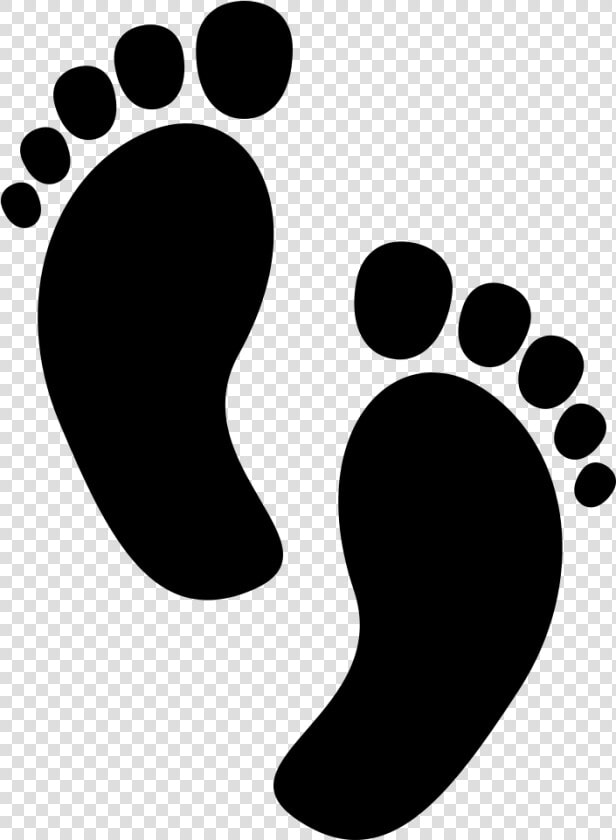 Foot Infant Clip Art   Baby Footprints Clipart  HD Png DownloadTransparent PNG