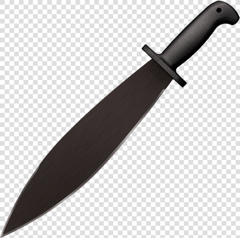 Smatchet Machete By Cold Steel   Cold Steel Black Bear Bowie Machete  HD Png DownloadTransparent PNG