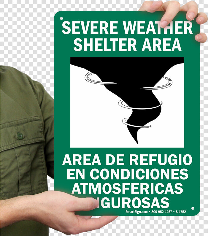 Bilingual Emergency Shelter Sign   Severe Weather Safe Area  HD Png DownloadTransparent PNG