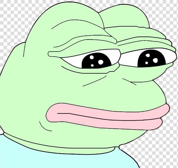  sad  meme  sadfrog  aesthetic  sticker  freetoedit   Aesthetic Clipart Sad  HD Png DownloadTransparent PNG