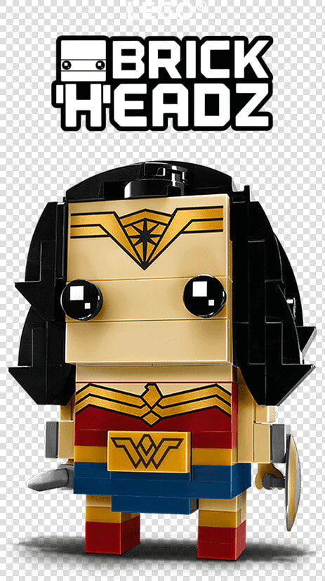 Brickheadz   Wonder Woman Lego Brickheadz  HD Png DownloadTransparent PNG