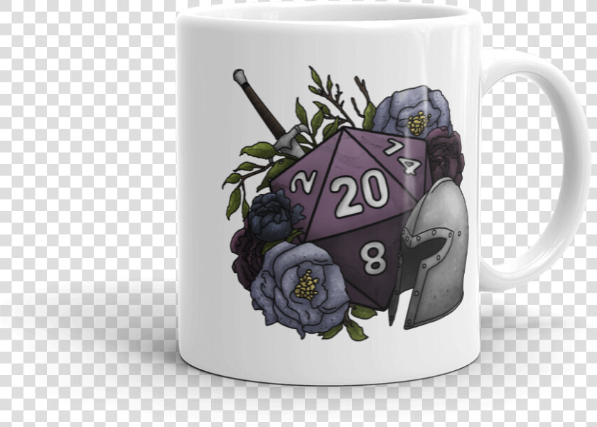 Fighter D20 White Mug   D20 Fighter  HD Png DownloadTransparent PNG