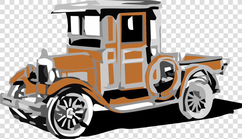 Vintage Car Ford Model T Drawing   Ford Model T Drawing  HD Png DownloadTransparent PNG