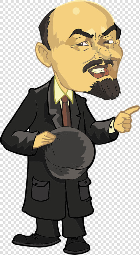 Vladimir Lenin Cartoon Drawing  HD Png DownloadTransparent PNG