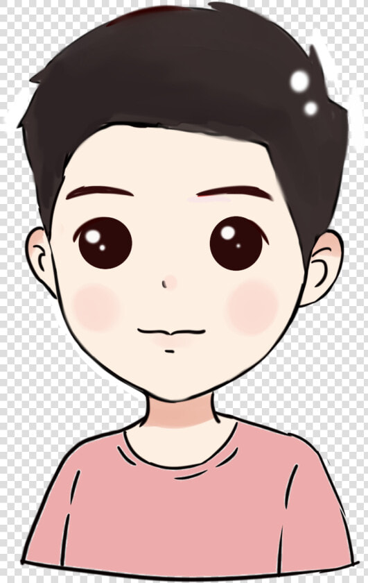 Transparent Cute Face Png   Cute Face Boy Cartoon  Png DownloadTransparent PNG