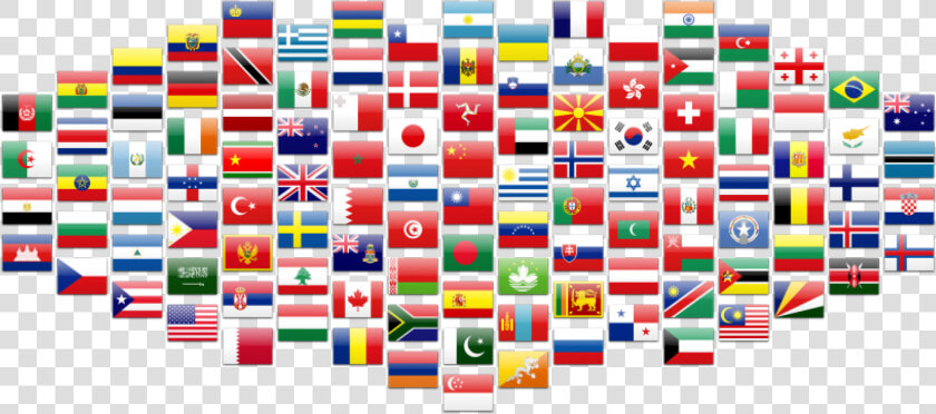 Many Many Flags   Divided Nations  HD Png DownloadTransparent PNG