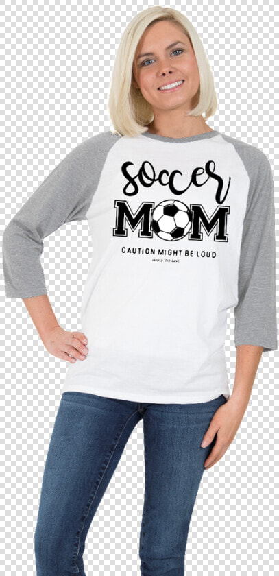 This Soccer Mom Raglan Is From The Line Simply Faithful   Soccer Mom  HD Png DownloadTransparent PNG