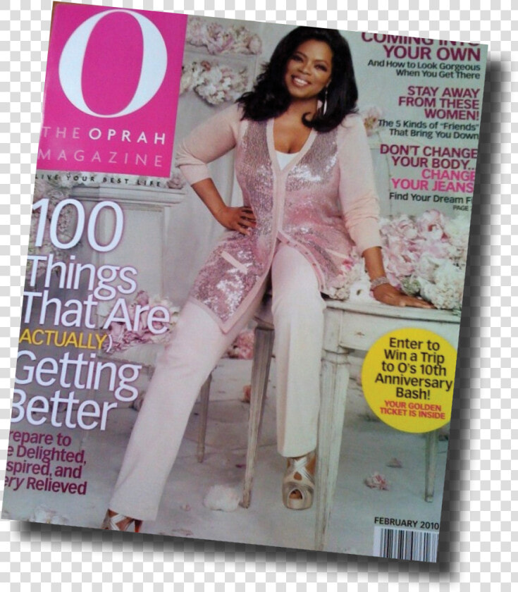 Oprah Magazine Covers  HD Png DownloadTransparent PNG