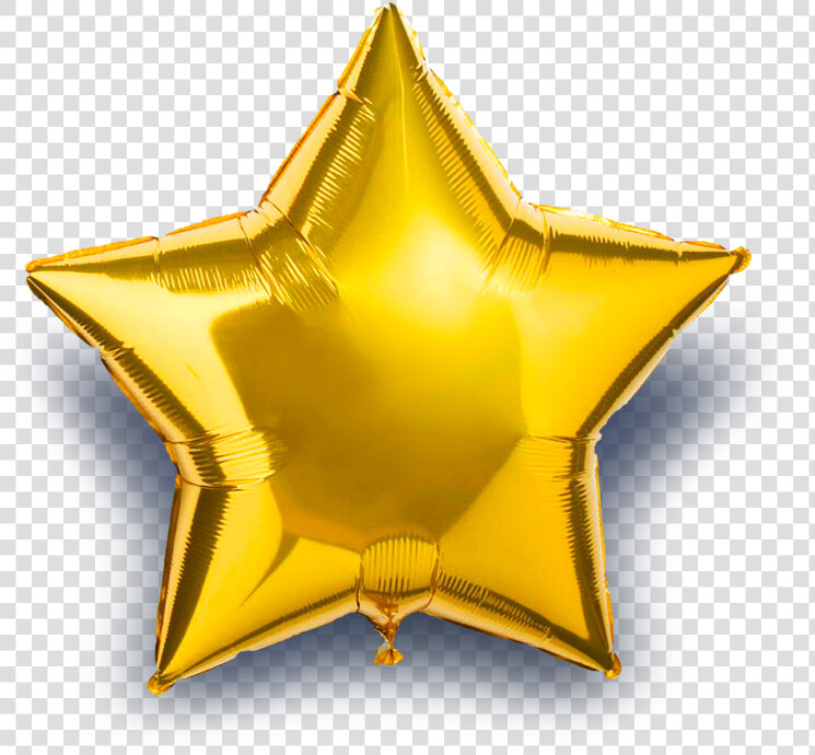 Zaduck The Lookbook Fall Winter   Foil Balloon Star Gold  HD Png DownloadTransparent PNG